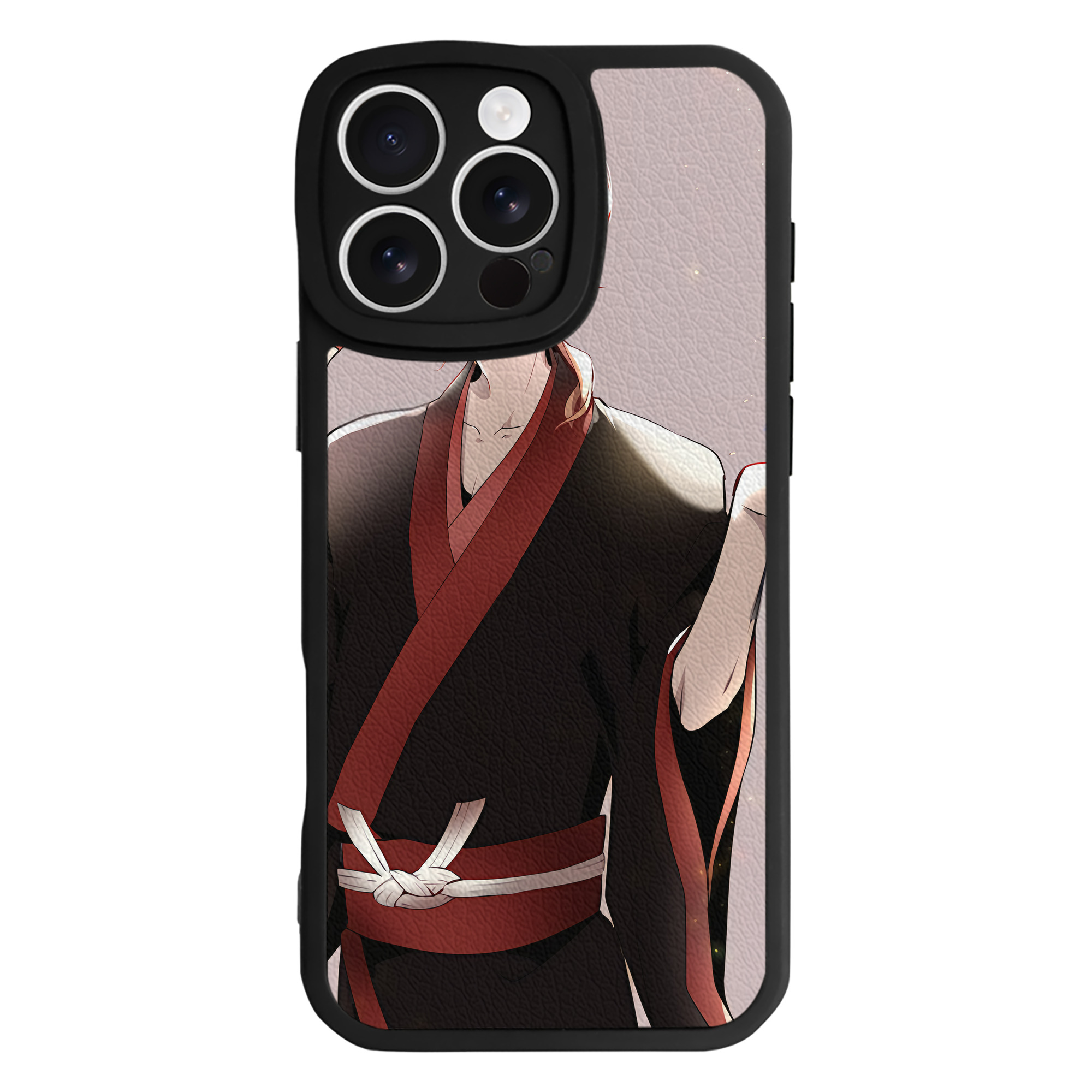 （画像用） 文豪ストレイドッグス Bungo Stray Dogs 【iPhone 16シリーズ対応】シリコンスマホケース（レザー調） 材質：シリコン